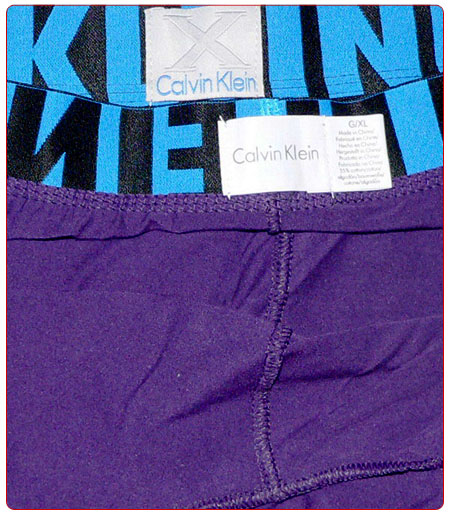 Boxer Calvin Klein Hombre X Azul Violeta - Haga un click en la imagen para cerrar